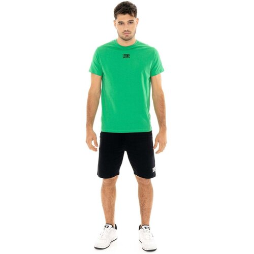Leone 1947 Majice s kratkimi rokavi Man Set T-Shirt + Bermuda Basic Zelena Cene