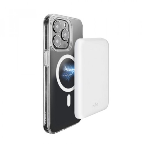 Puro POWERBANK SLIM POWER MAG 4200MAH ZA MAGSAFE IPHONE 14 13 12 11 Z USB-C, (5000089435) Cene
