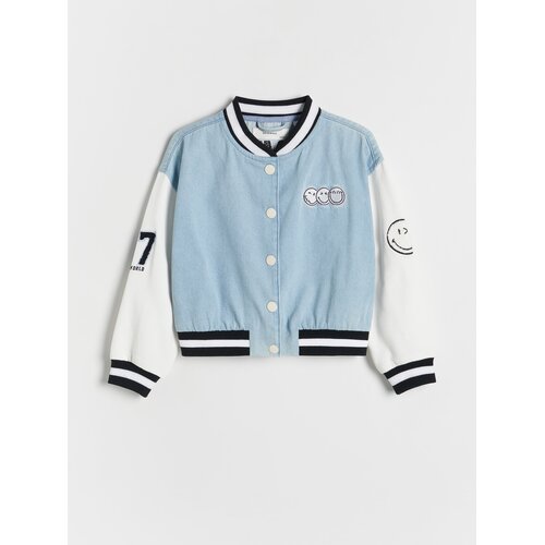 Reserved GIRLS` JOGGING TOP - svjetloplavo Cijene
