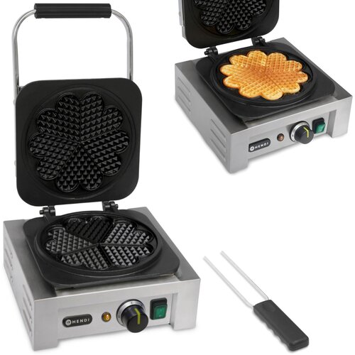 Hendi Aparat za vafle &bdquo;Heart&ldquo;, 230V/2200W, 330x543x(H)251mm Cene