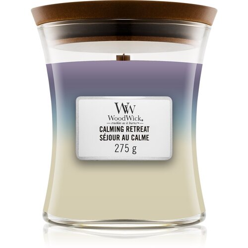 WoodWick Trilogy Calming Retreat mirisna svijeća 275 g Slike