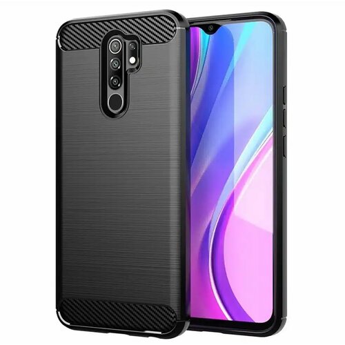  CARBON maska za XIAOMI Redmi 9 crna Cene
