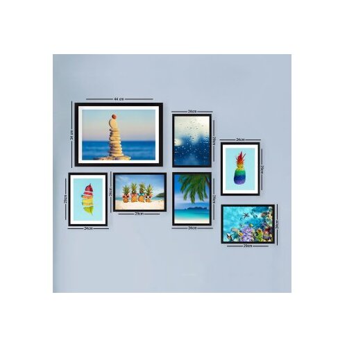 Wallity Set Slika SET_120, 6 Delova Cene