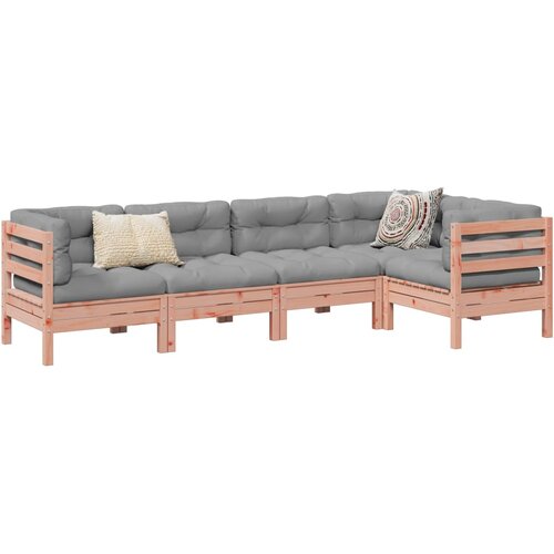  5-dijelni set vrtnih sofa s jastucima masivno drvo duglazije Cijene