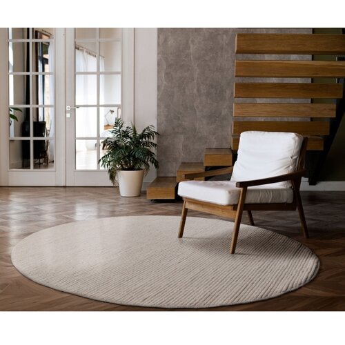  Tepih FIR WOOL 160 cm 2600 g/m2 krem/prirodna Slike