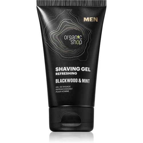 Organic Shop Men Blackwood & Mint gel za brijanje s osvježavajućim učinkom 150 ml Cijene
