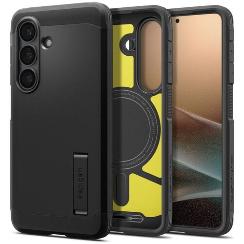 Spigen Tough Armor maska s MagSafeom za Samsung Galaxy S26 crna ACS10738 Slike
