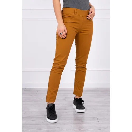  Colorful jeans mustard