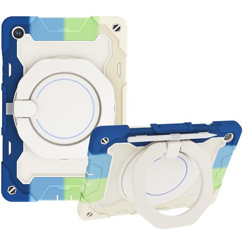  Kickstand maska za Samsung Galaxy Tab A9+ Colorful Blue Slike