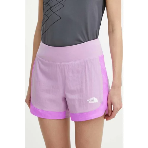 The North Face Športne kratke hlače Sunriser ženske, vijolična barva, NF0A88SETOW1