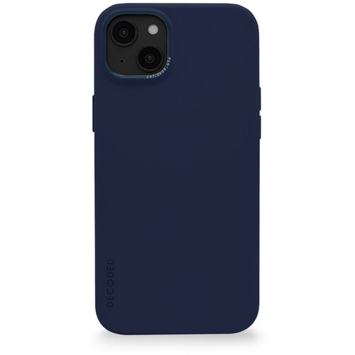 Decoded antimicrobial silicone backcover ip 14 plus navy peony Slike