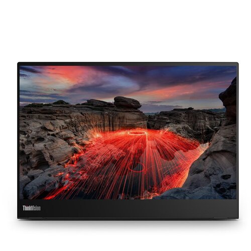 Lenovo ThinkVision M14t LED display 35.6 cm (14) 2240 x 1400 pixels 2.2K Touchscreen Black Slike