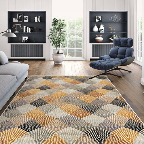 Conceptum Hypnose Kece-Fr91 narandžasti tepih (120 x 180 cm) Cene