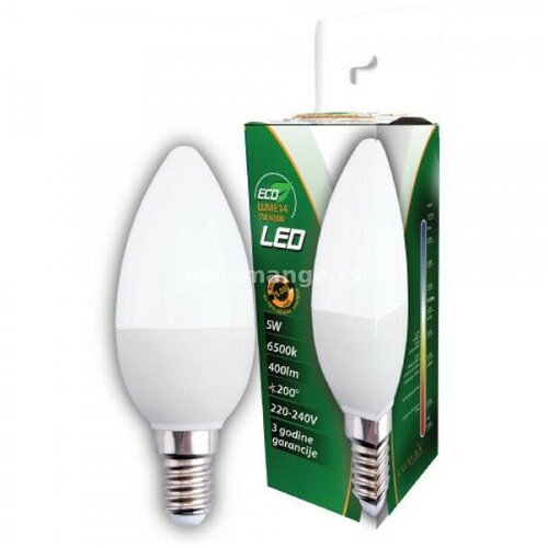 Lumax Sijalica Led ECO LUME14-5W 3000K 400 lm Cene