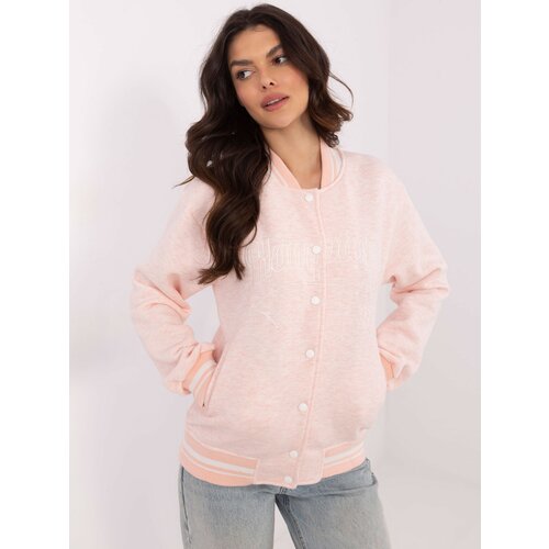 My Red Lips Sweatshirt-EM-BL-895.13X-light pink Cene