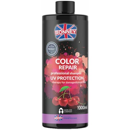 RONNEY šampon za oštećenu i farbanu kosu Cherry UV Protection 1000ml Slike