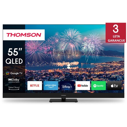 Thomson Q70 Series 55QG6C14 TV 139.7 cm (55) 4K Ultra HD Smart TV Wi-Fi Black Cijene