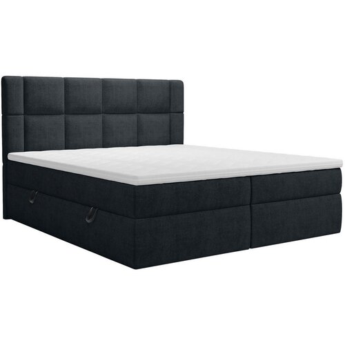 Boxxx POSTELJA Z VZMETNICO 180 cm x 200 cm , tekstil antracit Slike