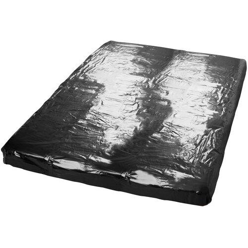 Fetish Collection Vinyl Fitted Sheet 0251135 Black Cene