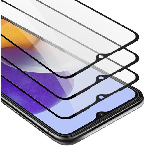 Cadorabo Film oklepa 3x celozaslonski oklep, združljiv s Samsungom - za&amp;scaron;čitnim filmom v prozornem s črnim - 3 -paketnim kaljenim zaslonskim za&amp;scaron;čitnim steklom v 9H trdoti s 3D dotikom, (20607924) Slike