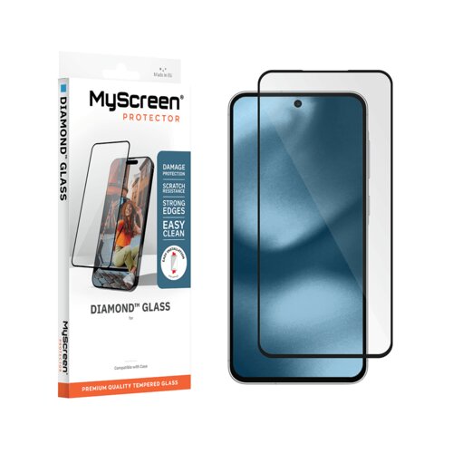 Myscreen protector MyScreen Diamond Glass New za&amp;scaron;čitno steklo za Samsung Galaxy A57, 9H, Full Cover Slike