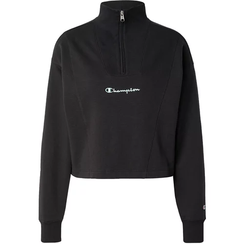 Champion Authentic Athletic Apparel Sweater majica crna / bijela