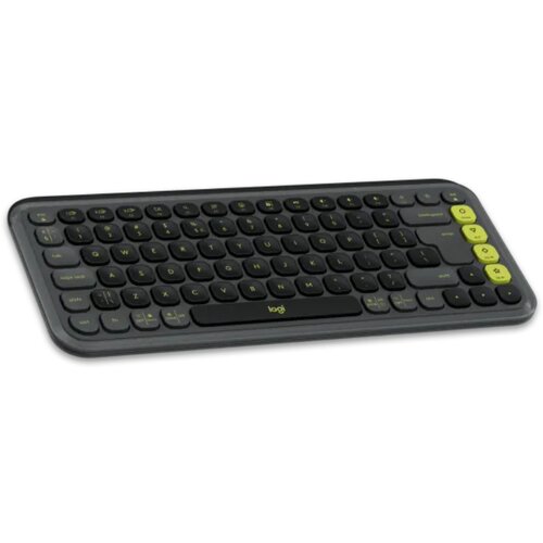 Logitech POP ICON KEYS (črna/zelena, SLO gravura) Bluetooth tipkovnica, (21559443) Slike
