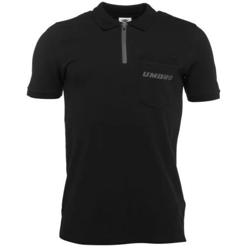 Umbro ZIP POLO Muška polo majica, crna, veličina