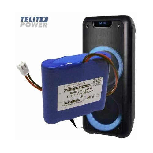 Telit Power Telit Power XPLORE XP8815 Li-Ion baterijski paket 7.4V 5800mAh &amp;ndash; za Bluetooth zvučnik ( P-2550 ) Slike