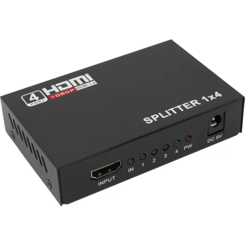 S Box HDMI 1.4 SPLITTER, 4 izlaza, (08-hdmi-4)