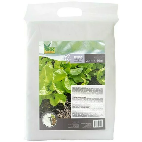 BR GARDEN Zaštita za biljke od hladnoće (D x Š: 2,4 x 10 m, 40 g/m²)