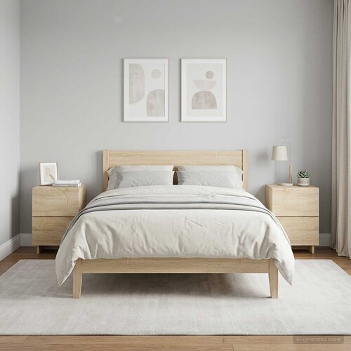  Noćni ormar 2 kom. Hrast sonoma 33,5 x 34,5 x 50 cm Cijene