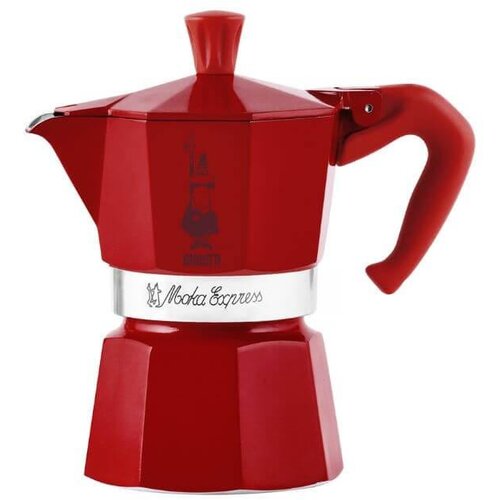 Bialetti Kavni aparat Moka Express Winter Wonderland, 3 skodelice, rdeče in srebrne barve, (5000136514) Cene