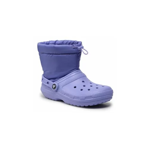 Crocs Škornji za sneg Classic Lined Neo Puff Boot 206630 Vijolična