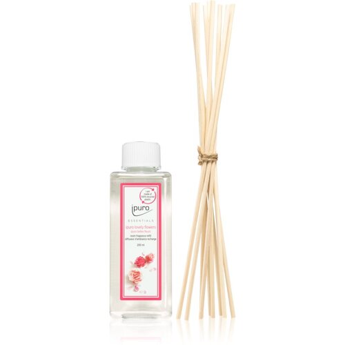 IPURO Essentials Lovely Flowers punjenje za aroma difuzer + zamjenski &amp;scaron;tapići za aroma difuzor 200 ml Slike