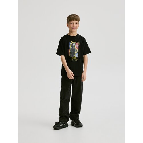 Reserved BOYS` T-SHIRT - crno Cijene