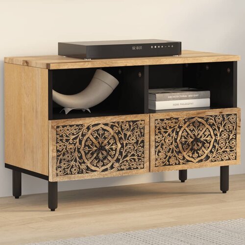 vidaXL TV omarica 70x33x46 cm trden mangov les Cene
