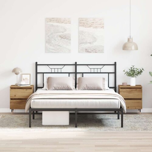  Noćni ormarić 2 kom Artisan hrast 40x35x50 cm Konstruirano drvo Cijene