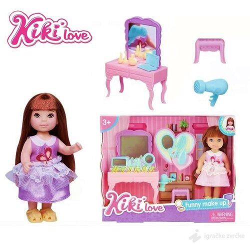 Kiki love lutka sa toaletnim stolom Slike