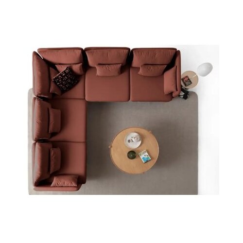 Atelier Del Sofa Kutna garnitura Flexy L, 285 x 285 x 100 cm, Crvena Slike