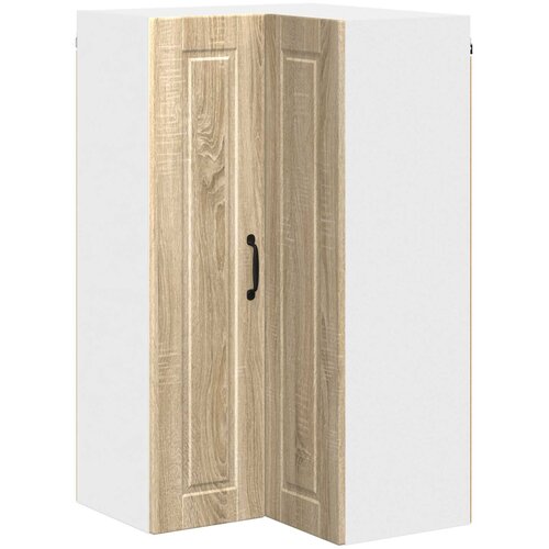  Zidni kutni ormar Sonoma hrast 57 x 57 x 100 cm Slike