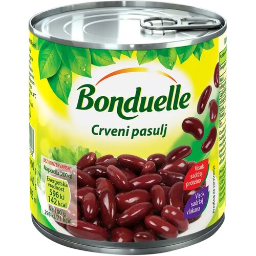 Bonduelle Crveni pasulj, Konzerva, 400g Cene