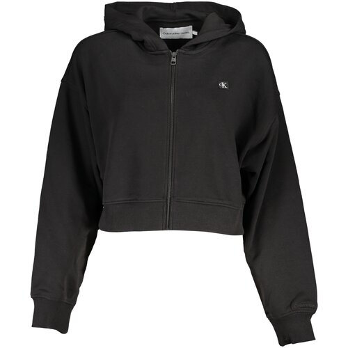 Calvin Klein WOMEN&#39;S BLACK ZIP SWEATSHIRT Cijene
