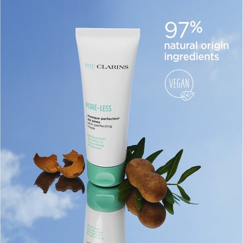 Clarins My Pore-Less Skin Perfecting Mask maska od blata za rebalans kože 50 ml Slike