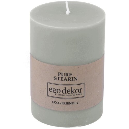 Eco candles by Ego dekor Turkizno modra sveča Friendly, čas gorenja 37 h Slike