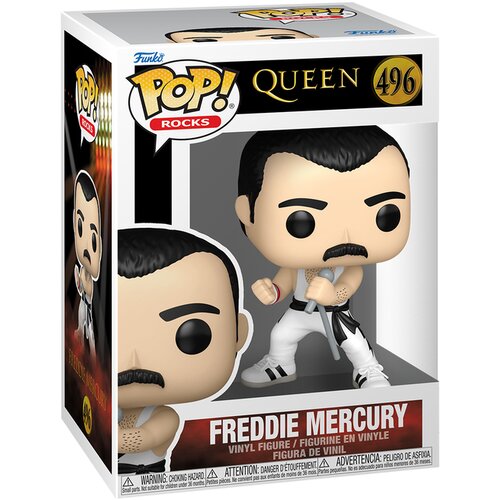 Funko Pop Figura POP! Rocks: Queen - Freddie Mercury (White Singlet) Cene