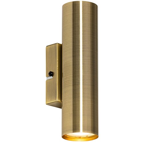QAZQA Moderna stenska svetilka bronze 2-light - Jeana Cene