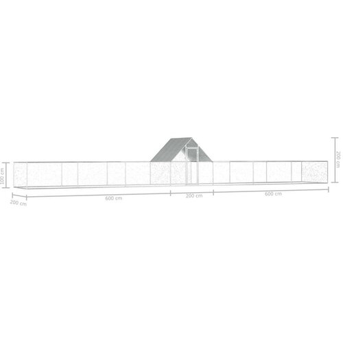  Koko&amp;scaron;njak 14x2x2 m pocinkano jeklo Slike