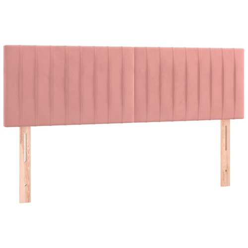  LED uzglavlje ružičasto 144x5x78/88 cm bar&amp;scaron;unasto Slike