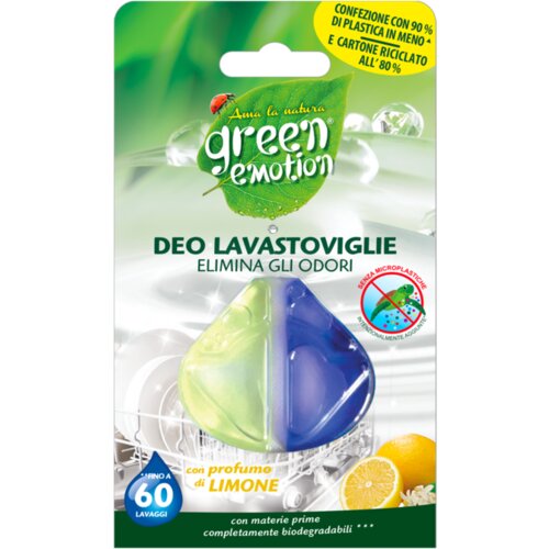 GREEN EMOTION osvežilec za pomivalni stroj - limona Cene